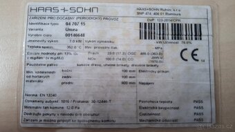 Krbová kamna HAAS + SOHN Umea 7kW - 6