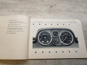 Návod k obsluze Mercedes-Benz W114/W115 (originál), anglicky - 6