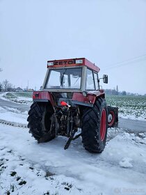 Kolovy traktor Zetor 8045 Crystal 1981 celny nakladac lyzica - 6