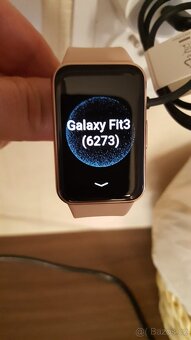 Smartwatch Samsung Galaxy Fit3 - růžové - 6