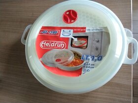 Sada nádobí na vaření nebo ohřev v mikrovlnné troubě 6 ks - 6