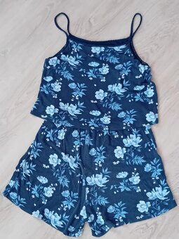 DÍVČÍ LETNÍ KRAŤASOVÉ ŠATY - vel.146/152 /zn.H&M - 6