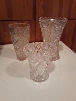 Sklo malované, broušené - 6