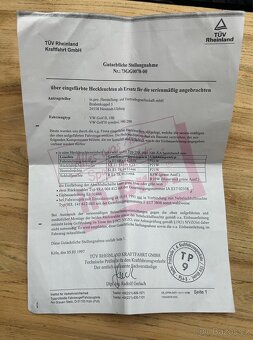 Hella INPRO Volkswagen Golf 2 Černé světla NOVÉ VW - 6