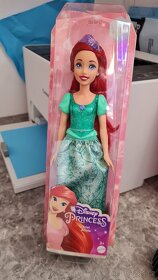 Panenky Mattel: Elsa, Ariel, Locika, Růženka, Jasmina, Sněhu - 6