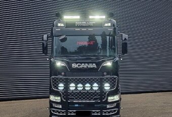 9874 Scania S 770 A - 6x2 - NB „V8“- Tahač + Sklápěcí hydra - 6