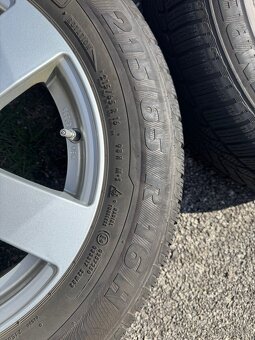 Zimní pneu+disky 215/65/R16H 4ks - 6