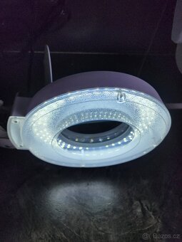 LED zvětšovací lampa se stojanem – 8×, 24 W (zánovní) - 6