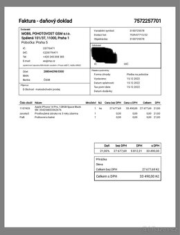 iPhone 14 pro 128 GB, Space Black - 6