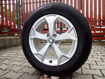 ZIMNÍ ORIGINÁL ALU KODIAQ, TIGUAN 17" pneu 215/65R17 - 6