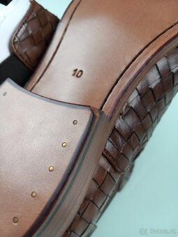 Chelsea Sussex Kožené proplétané kotníkovky - 6