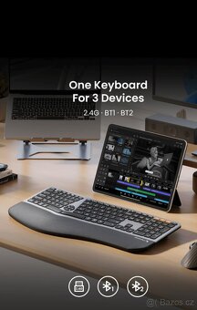 Ergonomická klávesnice ProtoArc EK01 Plus - 6