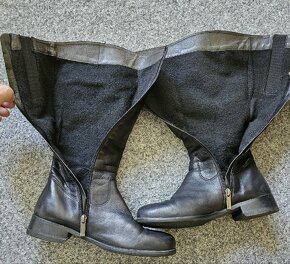 Kozačky Lasocki vel.39,Polokozačky Gabor 5 1/2,Derma pero - 6