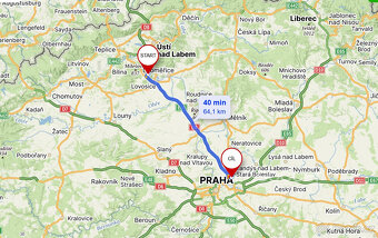 Prodej stavebního pozemku 800 m², obec Oparno, okres Litoměř - 6