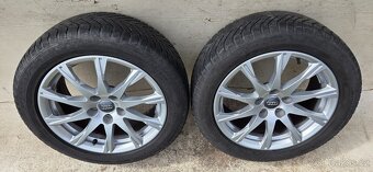 Originální Alu kola Audi A4 B9 17" 5x112 s pneu - 6