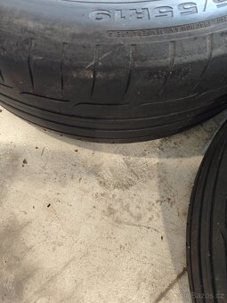 Álu disky Renault 5x114,3 R19 s letní sadou pneu 235/55 - 6