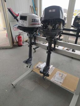 Lodní motor Selva Guppy 3,5 - lehký, tichý, úsporný - 6
