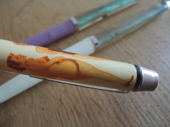 Retro propisky Spartakiáda svlékaci 3ks retro pero - 6