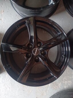 5x115 R17 et 42 7j Borbet cerne leskle - 6