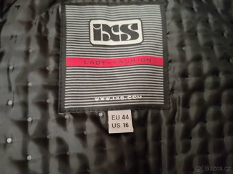 prodám novou dámskou koženou moto bundu IXS Chara - 6