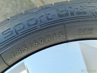 185/60/15 Letní alu kola Škoda Fabia III 5x100 - 6
