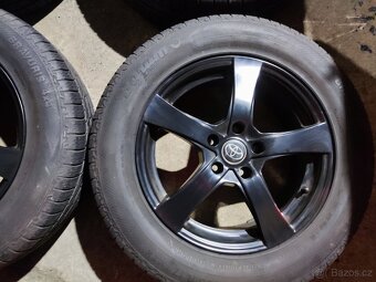 Alu kola 5x114.3, 7Jx17, ET 48 + pneu 225/65R17 - 6