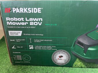 Parkside Robotická sekačka PMRA 20-Li B2, 2Ah - 6