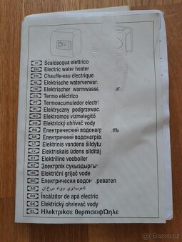 Ohřívač vody 10l - 6