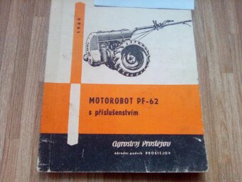 PF-62 Motorobot - Agrostroj Prostějov - Malotraktor - 6