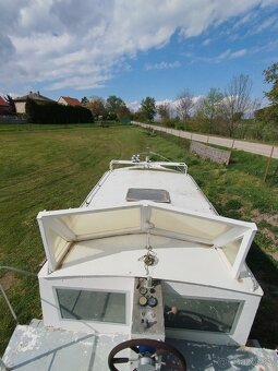 Kajutová kanálová ocelová loď Polaris 9,4m - 6