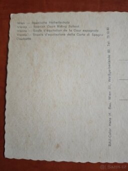 Staré pohlednice Španělské školy ve Vídni - 6