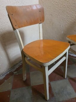 retro poválečná ČSSR židle socialismus 50tá – 60tá léta - 6