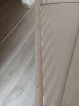 Dětská postýlka IKEA, bílá, na kolečkách - 6