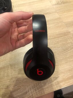 Sluchátka přes uši Beats Studio3 Wireless - černo-červená - 6
