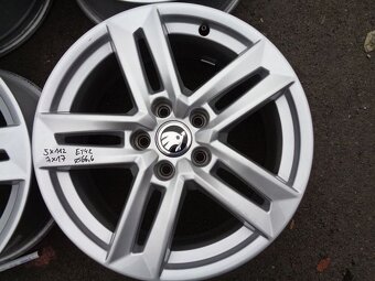 Alu disky origo Volkswagen 17",rozteč 5x112, ET 42, šířka 7 - 6