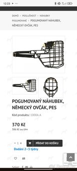 Náhubek pro Německého ovčáka - 6