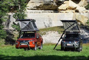 Autostan střešní stan Utah 140 Wild Land skořepinový - 6