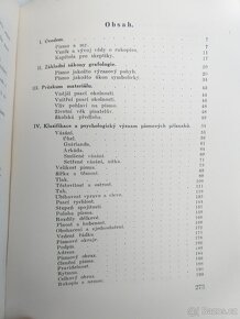 UČEBNICE VĚDECKÉ GRAFOLOGIE  PRO ZAČÁTEČNÍKY 1948 - 6