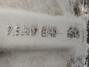 ALU originál zimní sada 5x120 R17 - styling 117 - 6