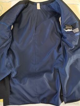 Oblek slim fit, tm. modrý pro frajera,vel. 46-Angelo Litrico - 6