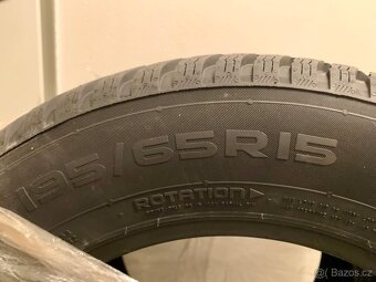 4x Nové zimní 15" pneu Nokian Snowproof 2 195/65 R15 záruka - 6