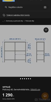 Sestava IKEA REGAL A STŮL - 6