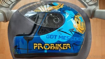 Značková dětská helma na motorku, čtyřkolku nebo motokáru - 6