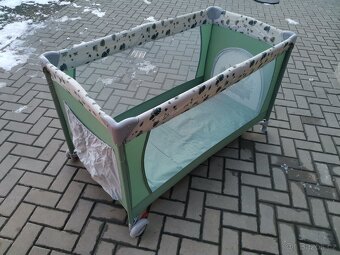 Cestovní postýlka 124cm + matrace - 6