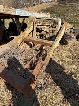 Obracečka hrabačka sekačka pluh za traktor, disk kultivátor - 6