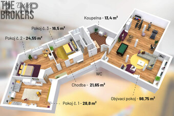 Prodej rodinného domu, 398 m2, Hájek u Uhříněvsi, pozemek 72 - 6