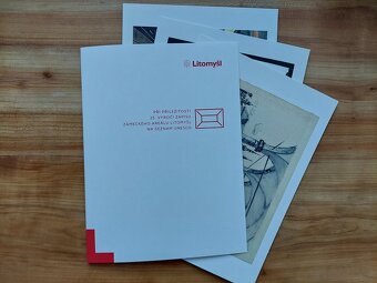 3 grafiky Litomyšl, reprodukce uměleckých děl Unesco - SLEVA - 6