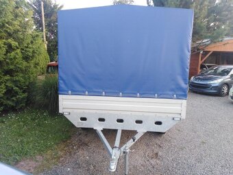 PŘÍVĚSNÝ VOZÍK S PLACHTOU = 750 KG RYDVAN = 2 NÁPRAVY - 6