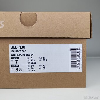 ASICS Gel-1130 White Pure Silver 37, 38, 39, 40, 42 - 6