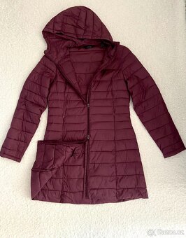 Dámský prošívaný kabát s kapucí Tchibo vel. 38 - 6